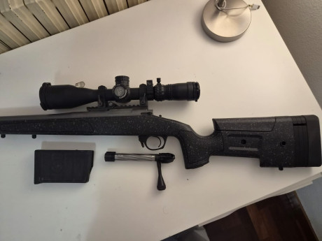Vendo Rifle Bergara Premier HMR PRO 6mm Creedmoor Twist 7,5
1.543 tiros a carga normal (disponible el 92