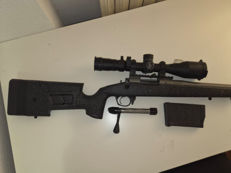 Vendo Rifle Bergara Premier HMR PRO 6mm Creedmoor Twist 7,5
1.543 tiros a carga normal (disponible el 91