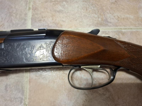 Se vende rifle marca BRNO, modelo 502.3, es tipo superpuesto Billing, combinados de calibres 7×65R cañón 12