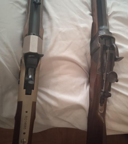 Hola. Un amigo mio, anciano y enfermo, deja la afición y vende sus armas. El caso es que no quiere andar 131