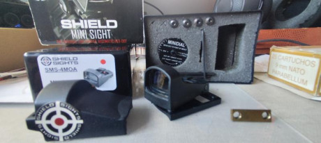 Buenas tarde.
Pongo a la venta MiniSight, de la marca Shield Sights, con huella SMS, según se indica en 01