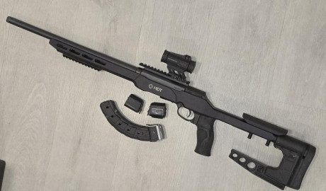 En venta carabina .22 LR SAVAGE A22 PRECISION, estado impecable, con poco uso y muy cuidada.
Funcionamiento 01