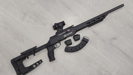 En venta carabina .22 LR SAVAGE A22 PRECISION, estado impecable, con poco uso y muy cuidada.
Funcionamiento 00