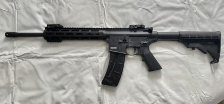 Buenas tardes compañeros.

Vendo Carabina SMITH & WESSON MP15 Sport Negra - Cal. 22 con cargador de 00