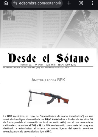 Hola cambio SVD TIGR de Izhmash números coincidentes de la mejor "añada" del TGR, principios 61