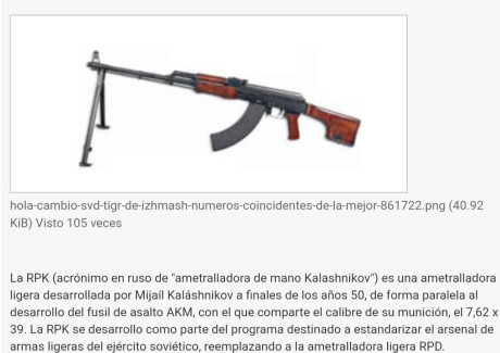 Hola cambio SVD TIGR de Izhmash números coincidentes de la mejor "añada" del TGR, principios 60