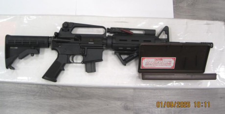 -- Por circunstancias adversas a la afición, me requisaron todas las armas, posterior me han dado la opción 10