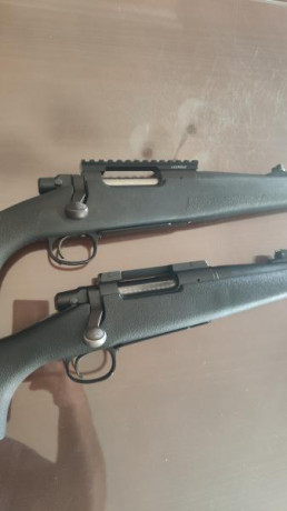 En venta 2 Remington Seven, sintéticos y en perfecto estado.
Uno en 308 y base carril Leupold 850 €
Otro 00