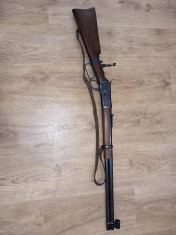 Se vende carabina tigre en calibre 44-40, el arma está en Zaragoza y el precio son 450€, más detalle por 00