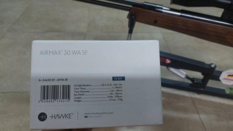 Se vende carabina     Weihrauch HW97K cal. 4,5 (.177)   , nueva casi a estrenar, habrá tirado una media 20