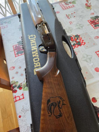 Buenas. Vendo esta repetidora browning fusion. Cuidada y mantenida debidamente.
Del Calibre: 12
Cañón: 02