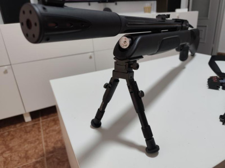 Vendo carabina Gamo Arrow PCP 5,5mm, comprada en Enero, como nueva, incluyendo 4 cargadores multitiro 02