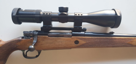 *SE VENDE:* 

Rifle Sta Barbara Mod.Deluxe cal.270win
En perfecto estado.
Lleva visor AKAH 2'5-10X50 con 01