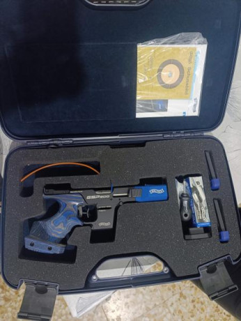 Se vende Walther gsp 500 , es prácticamente nueva muy pocos tiros , comprada en mayo de 2026 apenas tienes 01