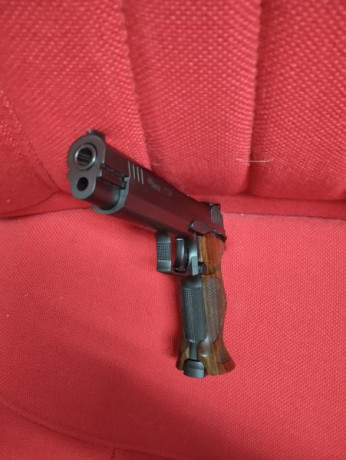 Vendo Sig Sauer P210. Tiene cinco años, pero está como el primer día. Muy poco uso ya que utilizo el calibre 02