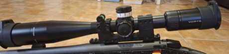 Vendo visor Vortex Viper PST Gen II 5-25x50 FFP retícula EBR-7C. Con monturas Spuhr SP-3601 a 20 moas. 01