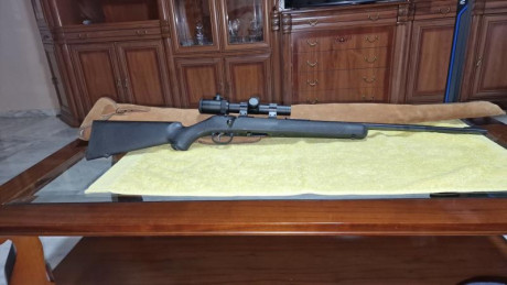 Se vende Marlin XT 17 HMR en perfecto estado. Muy poco uso. Incluye el visor. Precio 500€. 

Se encuentra 01