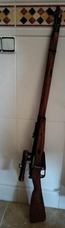 Vendo mi Mosin Nagant con visor PU original, del año 1934.
Lleva 5 años conmigo, y le he hecho menos de 00
