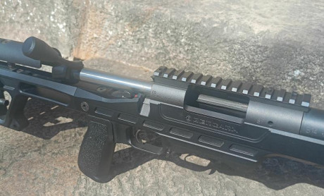 Hola!!! 
Vendo Bergara con chasis BMP  y cañón supervarmint de 28". 
Con el rifle va el carril de 12