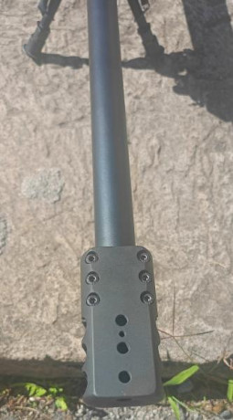 Hola!!! 
Vendo Bergara con chasis BMP  y cañón supervarmint de 28". 
Con el rifle va el carril de 11