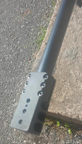 Hola!!! 
Vendo Bergara con chasis BMP  y cañón supervarmint de 28". 
Con el rifle va el carril de 10