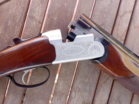 Vendo (es de un compañero) una escopeta Beretta S56E, restaurada, cañón de 71cm., 3-1*.
Se vende en 480€ 01