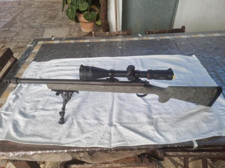 Se vende Rifle REMINGTON SPS TACTICAL calibre 300 BLACKOUT con 20 disparos prácticamente nuevo, con visor 02