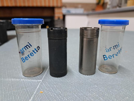 Se venden 2 chokes de 50mm (polichokes) 
Sirven para escopeta  Beretta, Benelli y Breda
Estas  muy nuevos, 01