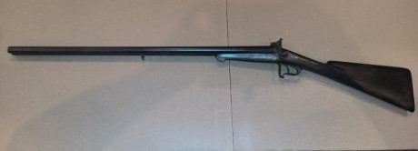 Escopeta paralela modelo Lefaucheux. Calibre 16
Antigua escopeta de colección
Precio: 100€
Whatsapp 680915308 12
