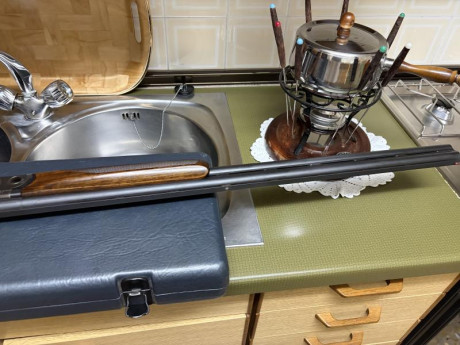 Vendo Beretta 682 Gold Trap con cañón de 76 cm y chokes fijos  IM y Full. Culata a medida de zurdos realizada 31