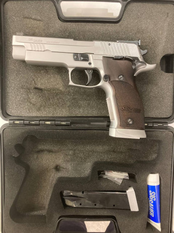 Sig Sauer SAO P226 X5 gen1 Alemana . 2 cargadores. Poco usada y muy cuidada, vendo porque tengo dos y 02