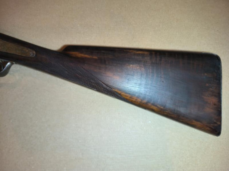 Escopeta paralela modelo Lefaucheux. Calibre 16
Antigua escopeta de colección
Precio: 50€
Whatsapp 680915308 02