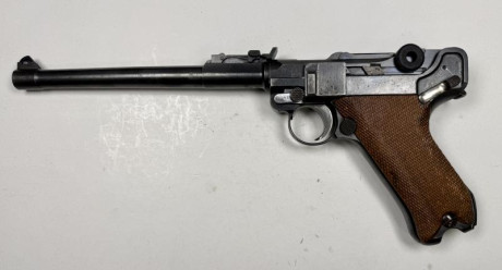 En venta Luger P08 de Artillería, fabricada por DWM en 1917. Todos sus números son coincidentes incluidas 02