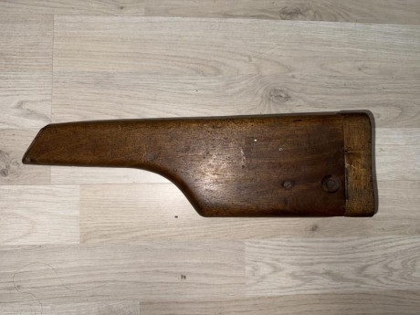 Funda original de BH MM31, también vale para Astra 900 y Mauser c96.
Está en perfecto estado salvo resorte 02
