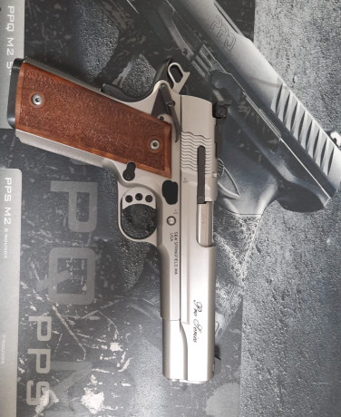 Vendo pistola Smith ando Wesson 1911 Pro-series 9mm.
El arma está en A Coruña.
Precio con envío: 1450 00