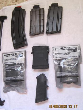 -- Por dejar la afición:

.. VENDO:

 ------- AR15 OLYMPIC ARMS (Calibre 222 REM) + CONVERSOR 22Lr.. 

- 30