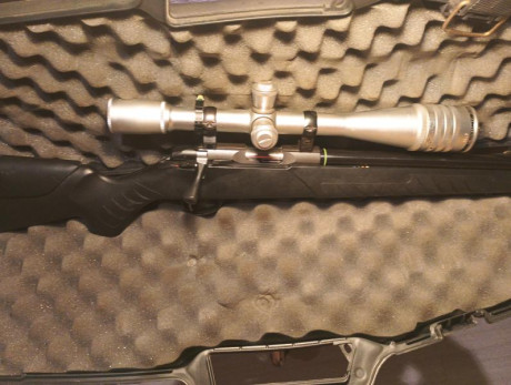 Vendo carabina Sako Quad Syntethic Heavy Barrel 22lr en muy buen estado prácticamente nueva solo a tirado 00