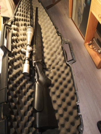 Vendo carabina Sako Quad Syntethic Heavy Barrel 22lr en muy buen estado prácticamente nueva solo a tirado 02