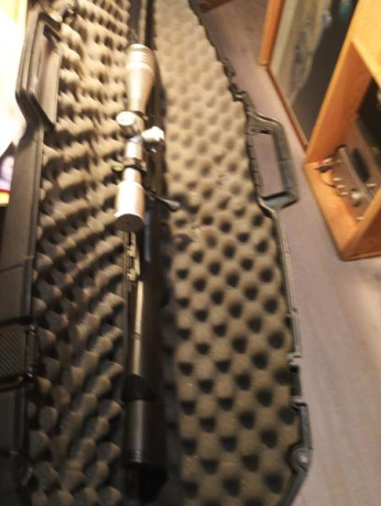 Vendo carabina Sako Quad Syntethic Heavy Barrel 22lr en muy buen estado prácticamente nueva solo a tirado 01