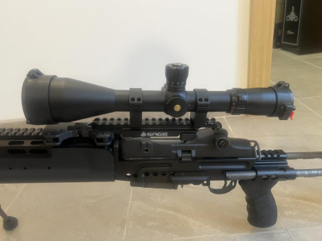 Buenas tardes, muy a mi pesar vendo rifle Springfield M1A calibre 243w, se vende tal como está en la foto, 00