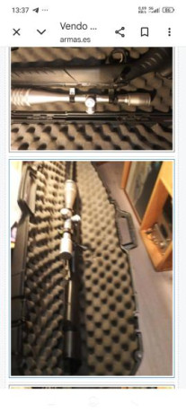 Vendo carabina Sako Quad Syntethic Heavy Barrel 22lr en muy buen estado prácticamente nueva solo a tirado 00