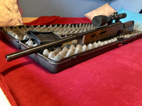 Vendo por no usar carabina Match del calibre .22 WHEIRAUCH HW660 MATCH en muy buen estado y con muy poco 01