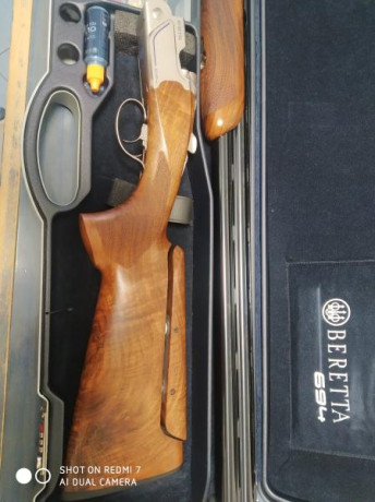 Beretta 694 Sporting. Culata zurdo b fast. Cañón de 76. Choke extra de 3*. Sólo usados los chokes de 3*, 02