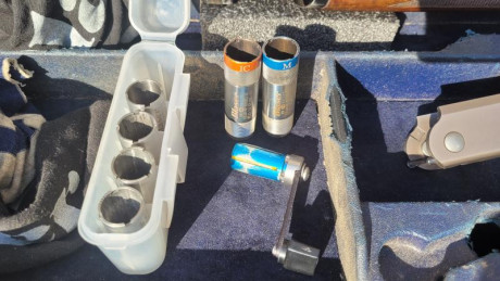 Por dejar definitivamente la caza vendo escopeta superpuesta Blaser F3 de caza con 71cm de cañón con 6 02
