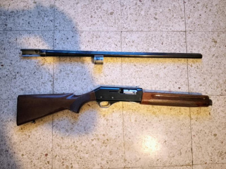 ​Vendo escopeta semiautomática Fabarm Modelo 130 en calibre 12 por exceso de armas en la guía.
​Características:
​Sistema: 20