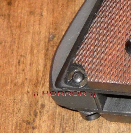   Amigos mios a mis manos llego una 1911 de manos de un amigo que la restauro por el que se que esta repavonada 20