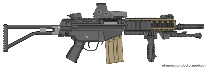 bueno,diseñen su propia arma y cuelgen la foto

 http://pimpmygun.doctornoob.com/  40