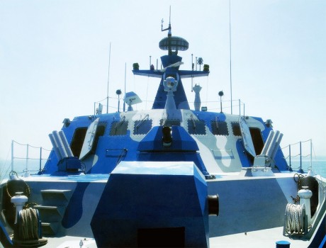 Entiendo que este camuflaje para entornos marítimos tiene su cosa, pero en vehiculos?

En la armada: 00