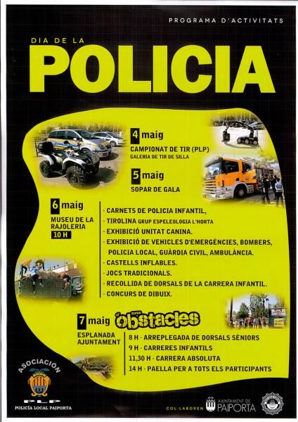 armas cartel actividades dia policia local 2017