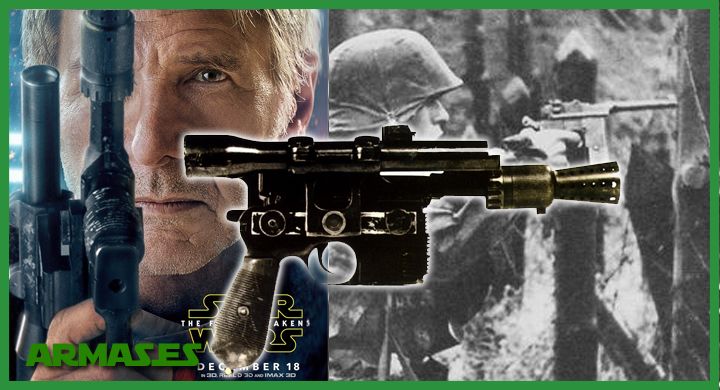 armas reales star wars despertar fuerza mauser han solo